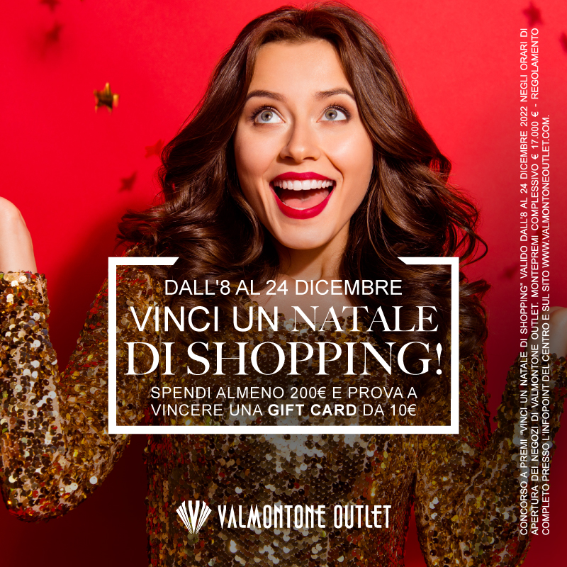 Vinci un Natale di shopping 2022!