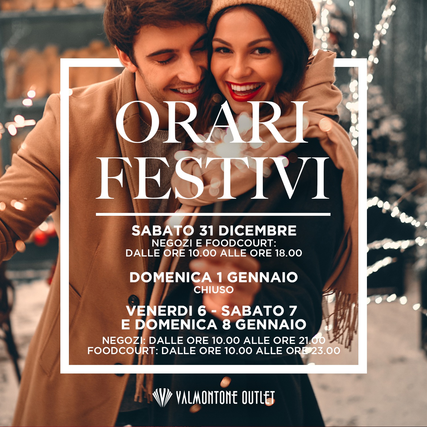 Orari Festivi 2022-2023