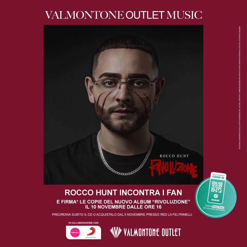 Firmacopie ROCCO HUNT a Valmontone Outlet