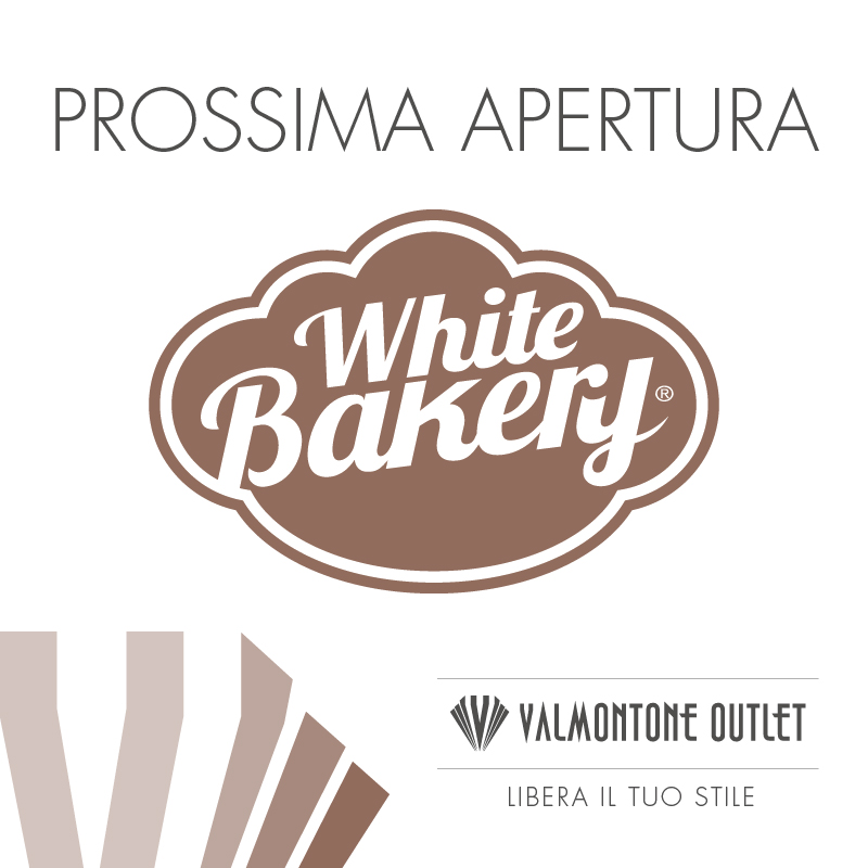 Arriva White Bakery al Valmontone Outlet nel 2018