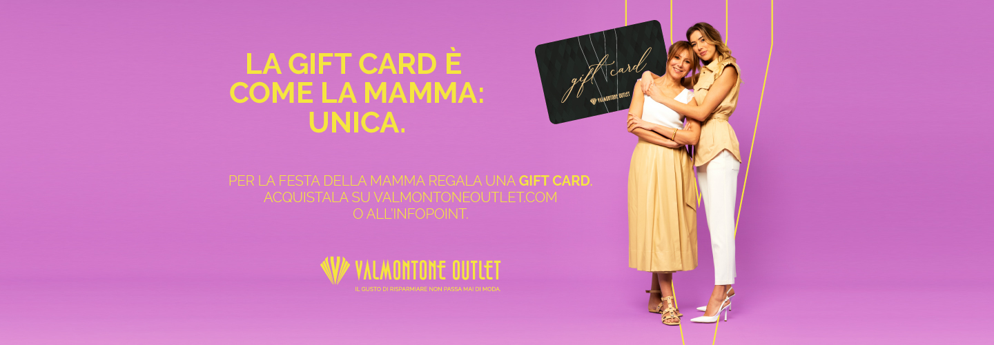 Festa della mamma 2023? Regalale una Gift Card.