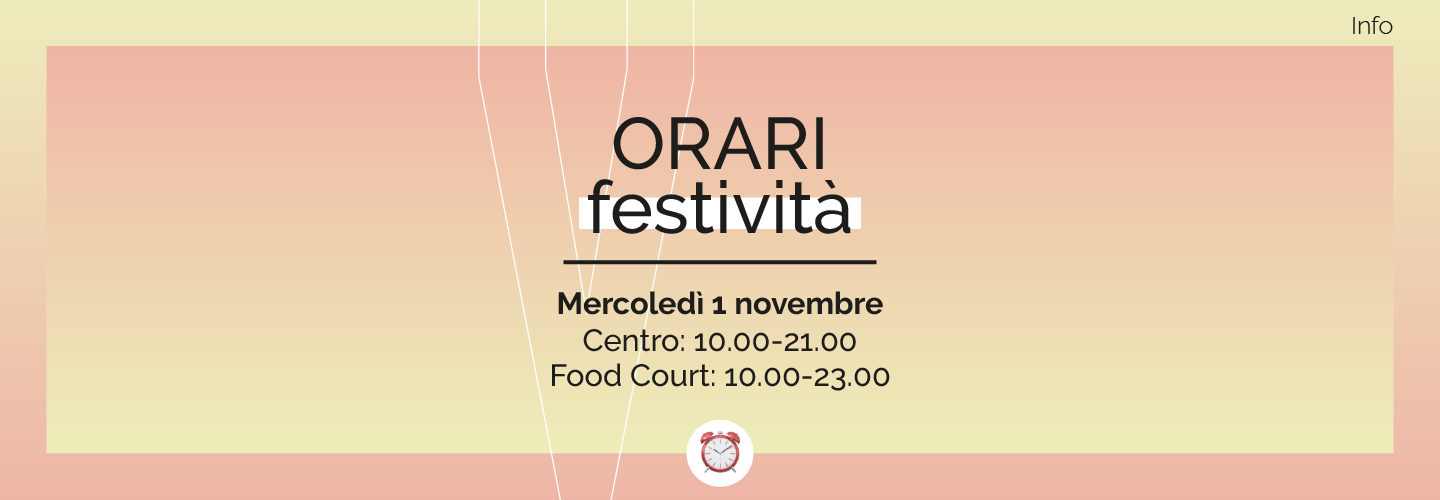 ORARI 1 NOVEMBRE 2023