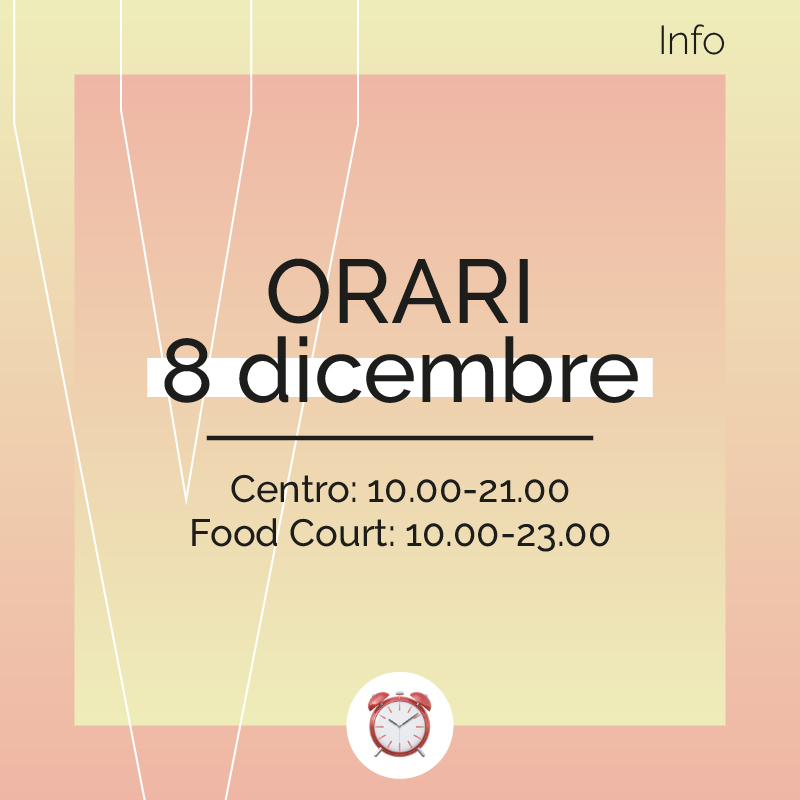 ORARI 8 DICEMBRE 2023