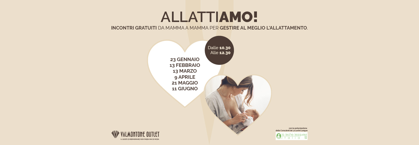 A tutte le future mamme: prenotatevi per gli incontri ALLATTIAMO!
