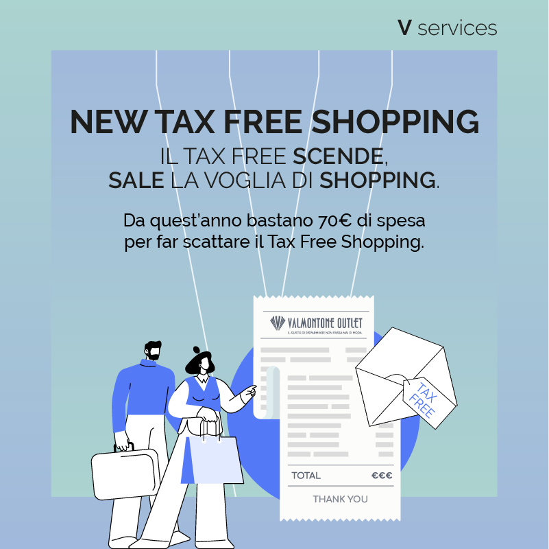 Tax Free Shopping 2024: Valmontone Outlet è ancora più conveniente.