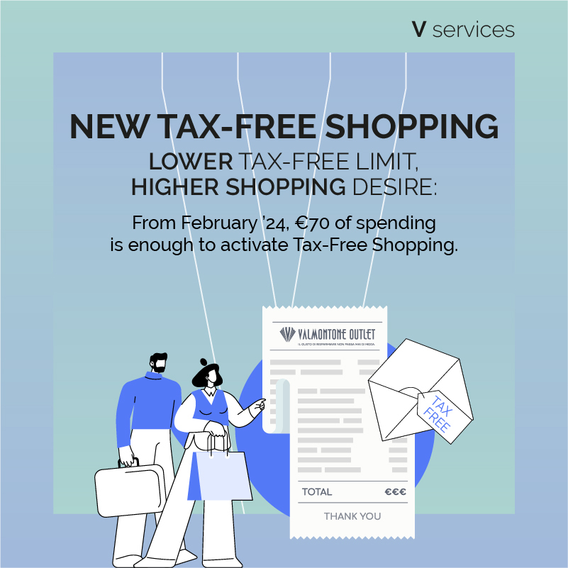 TaxFree Shopping 2024 Valmontone Outlet is now even more affordable