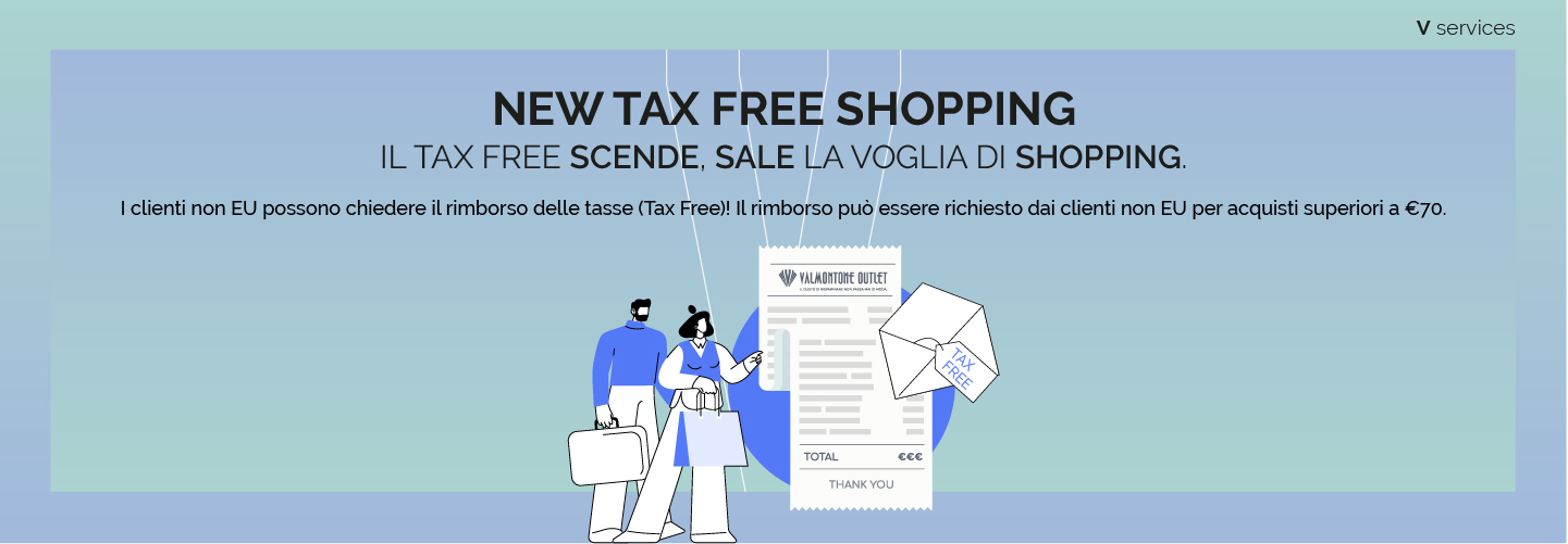 Tax Free Shopping 2024: Valmontone Outlet è ancora più conveniente.