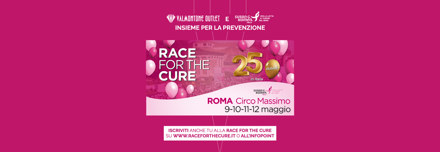 Valmontone Outlet è pronto per la Race for the Cure 2024.