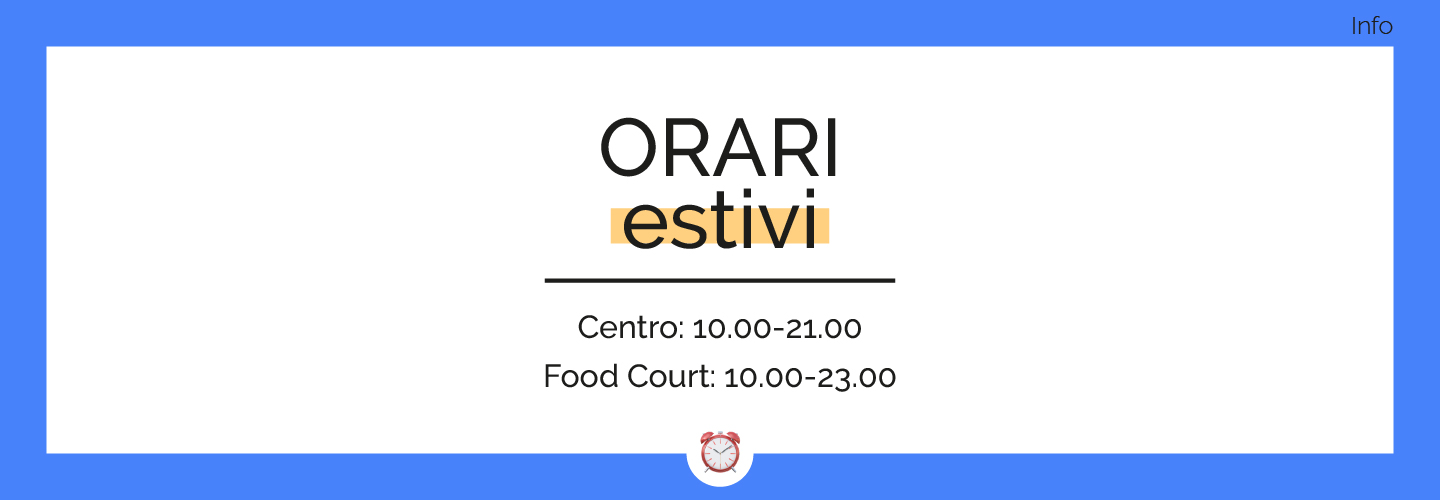 Valmontone Outlet: orario estivo 2024.