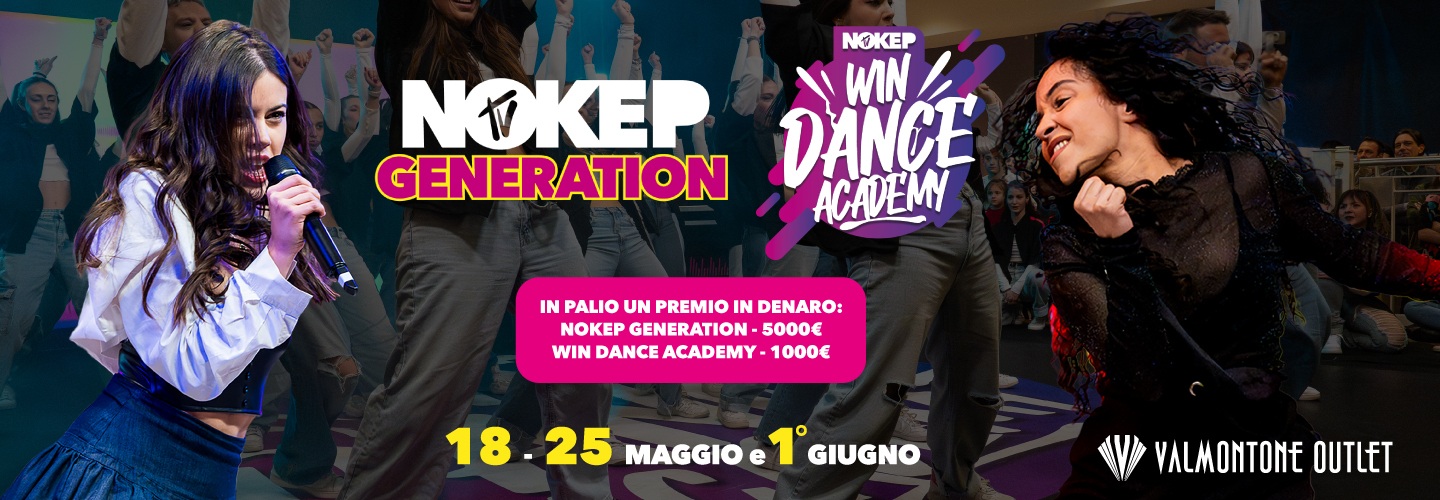 A Valmontone Outlet arriva NOKEP: il Talent del Canto e della Danza.