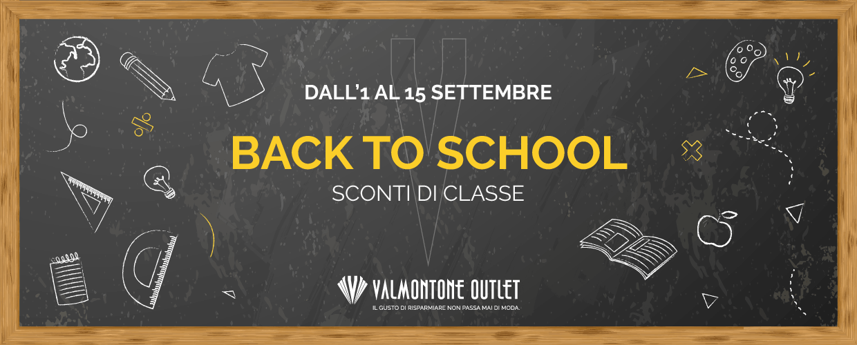 BACK TO SCHOOL. Il momento migliore è adesso