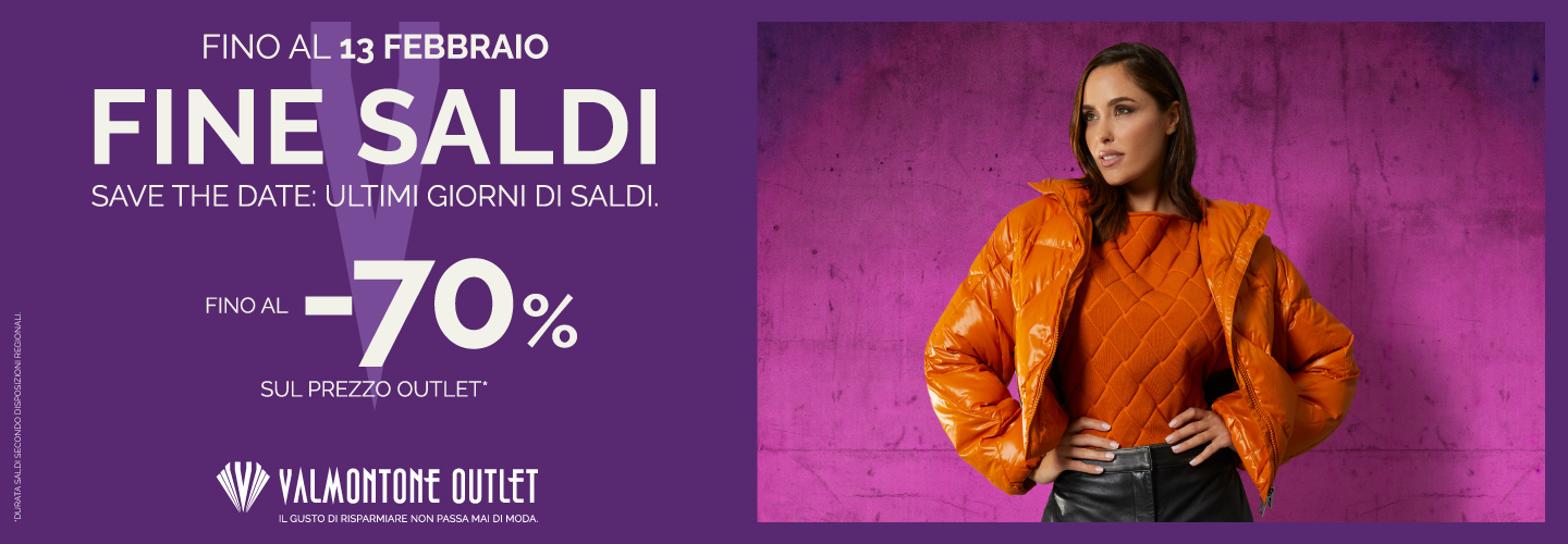 FINE SALDI INVERNALI 2026