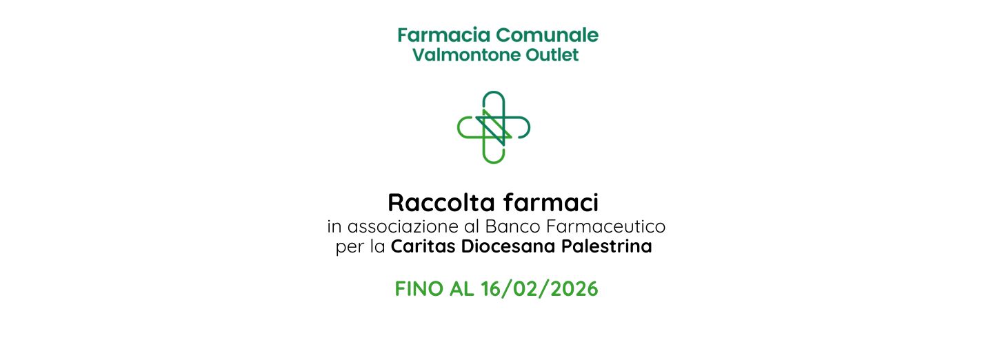 Farmacia Comunale: raccolta farmaci per la Caritas