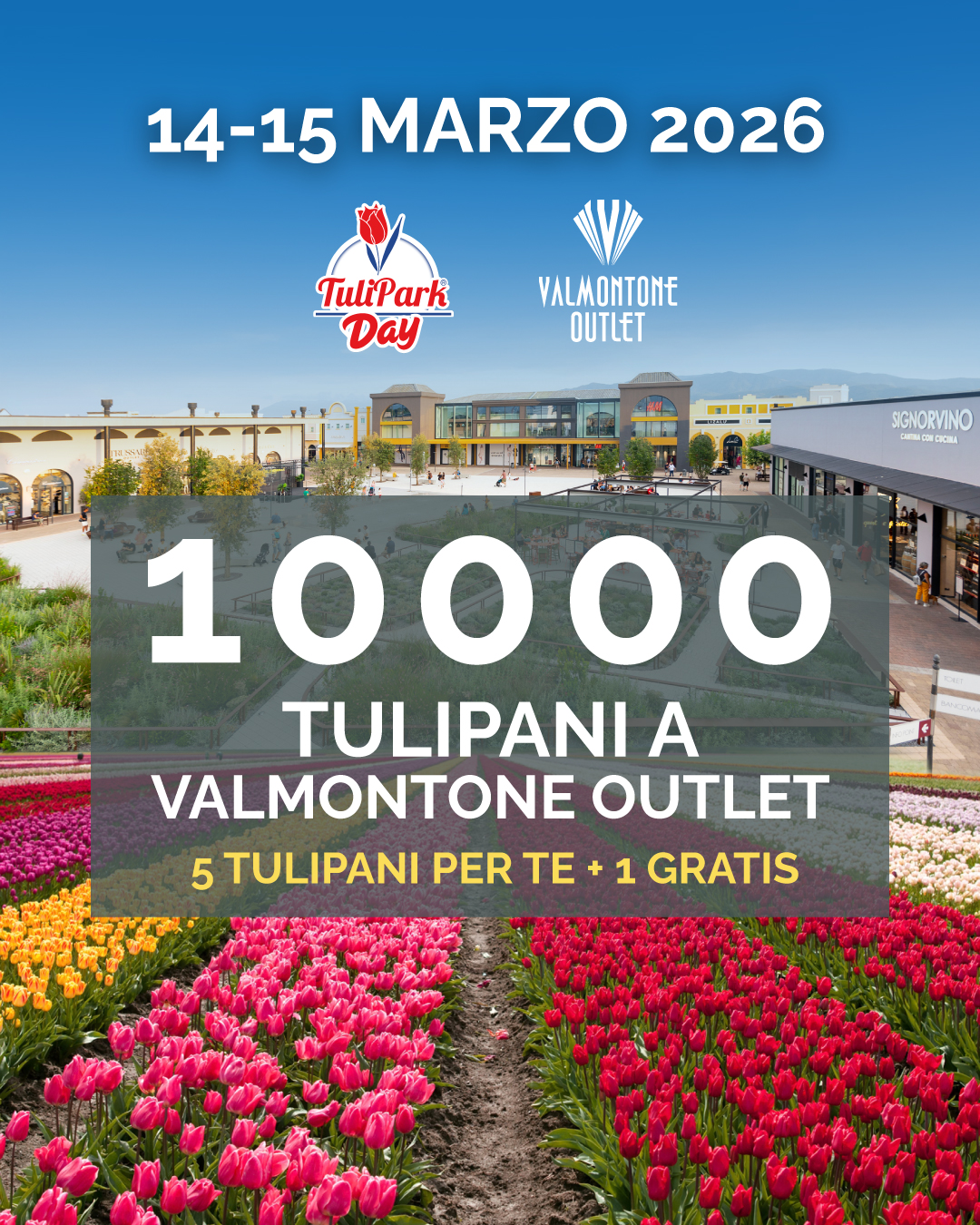 TUTTI I COLORI E I PROFUMI DI TULIPARK DAY 2026